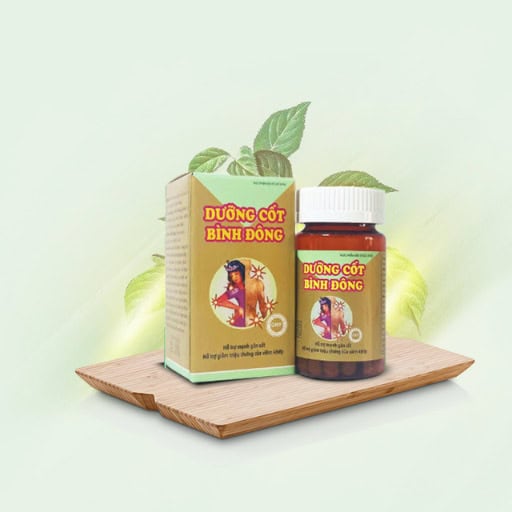 Dưỡng Cốt Bình Đông - Giúp giảm đau thần kinh tọa, giảm đau nhức xương khớp - hộp 60 viên nang