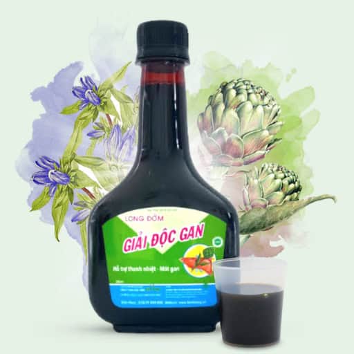 Hình ảnh về thực phẩm bảo vệ sức khỏe long đởm giải độc gan