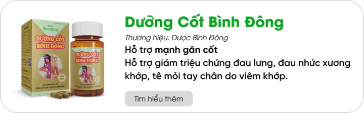 TPBVSK Dưỡng Cốt Bình Đông
