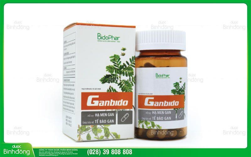 Ganbido sản phẩm bảo vệ tế bào gan.