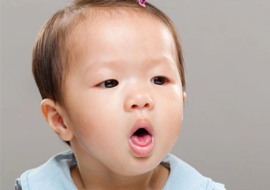 Hình ảnh ho kèm thở gấp ở trẻ em
