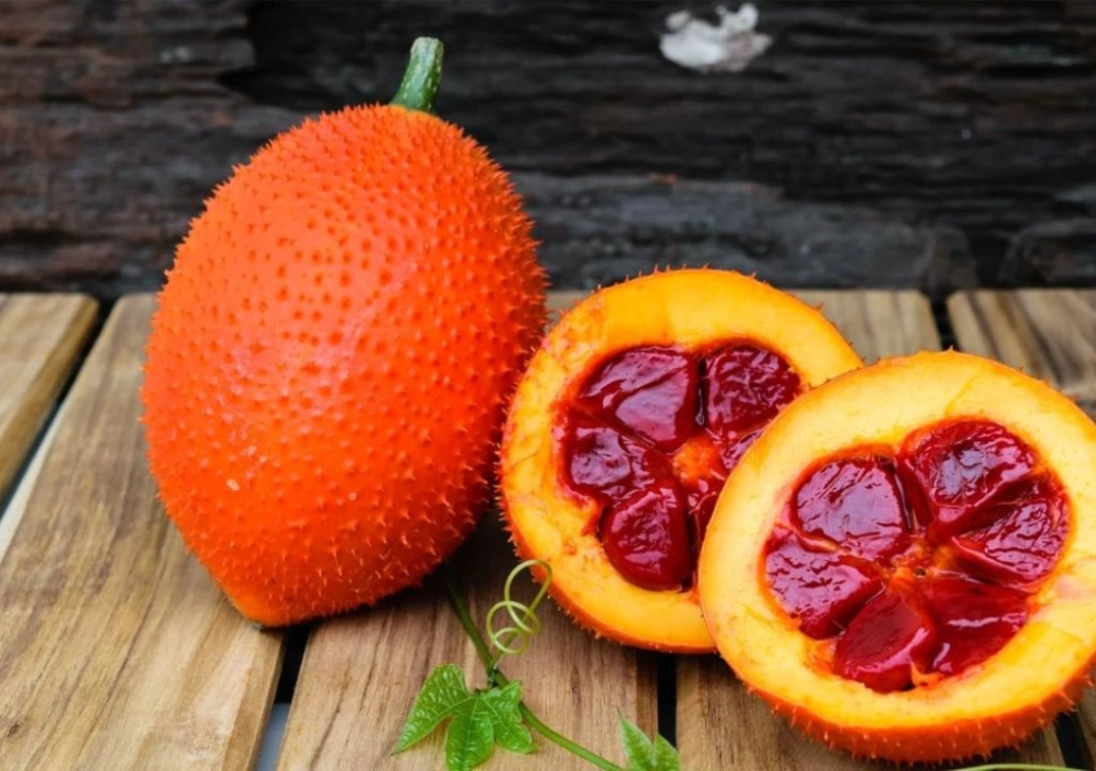 Hình ảnh về quả gấc tươi
