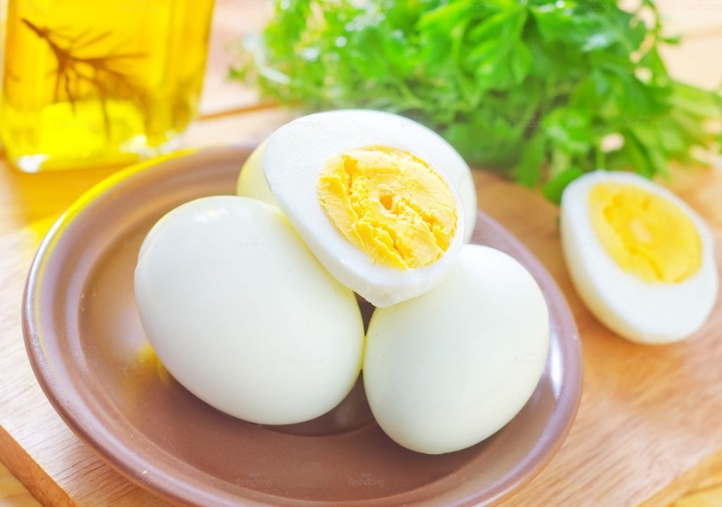 Hình chụp về những quả trứng hạn chế tan máu bầm