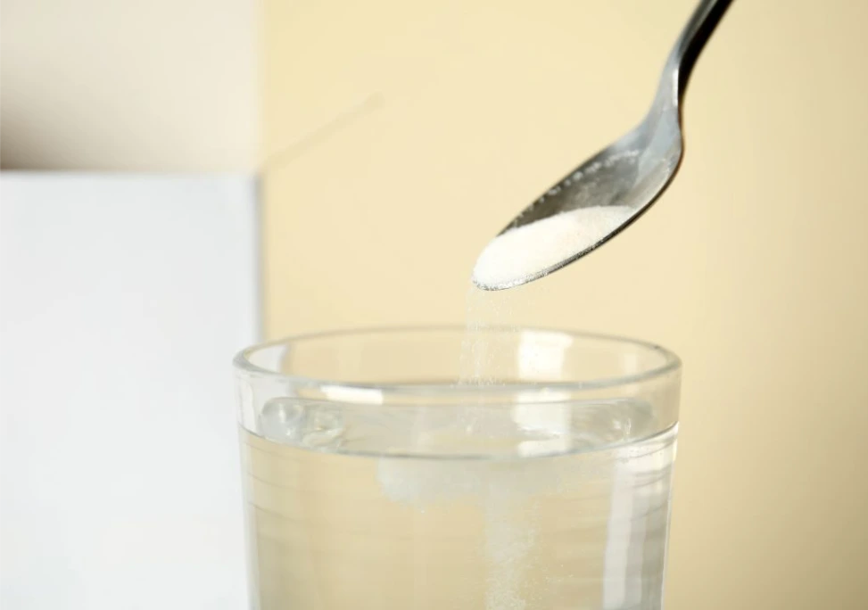 Hòa tan muối vào nước lọc