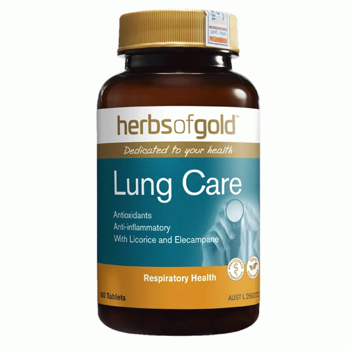 Hình chụp về Viên uống Herbs Of Gold Lung Care