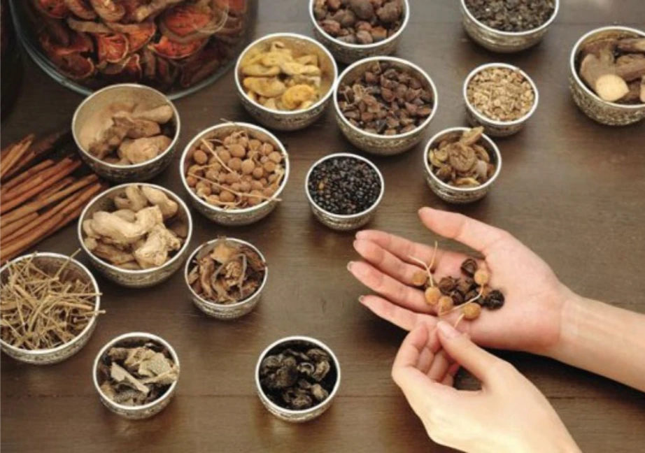 Việc kết hợp các vị thuốc có Tang thầm lại với nhau