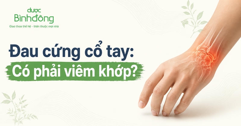 Viêm khớp cổ tay thumbnail
