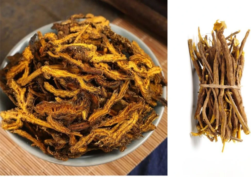 Hình ảnh về vị thuốc hoàng liên sau điều chế