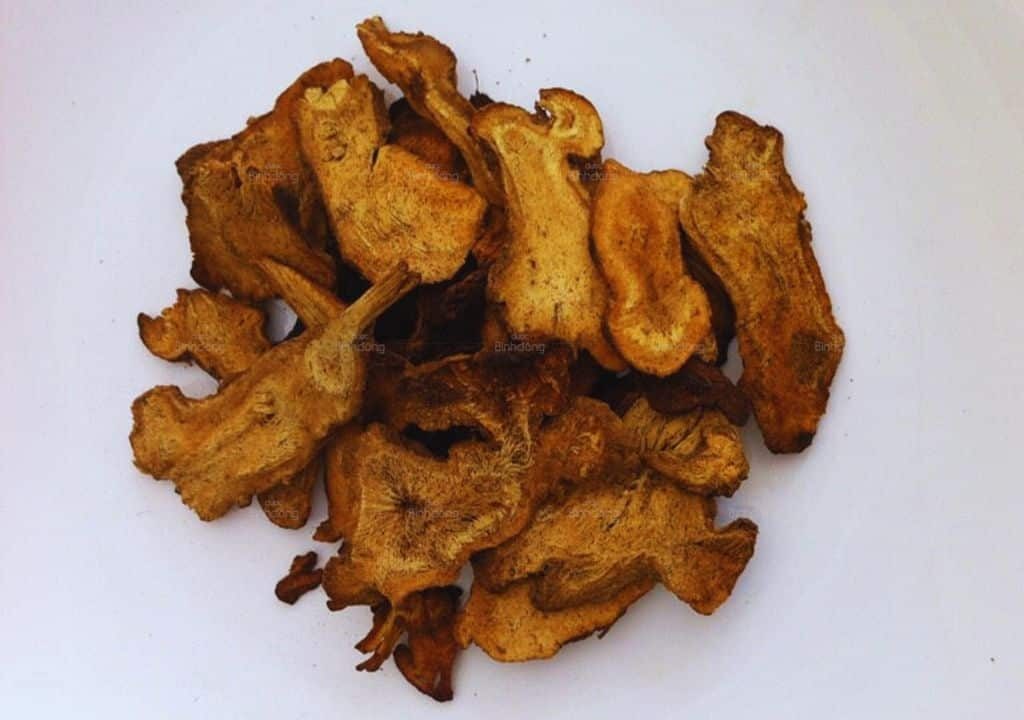 Hình ảnh về cây bạch truật sau khi chế biến