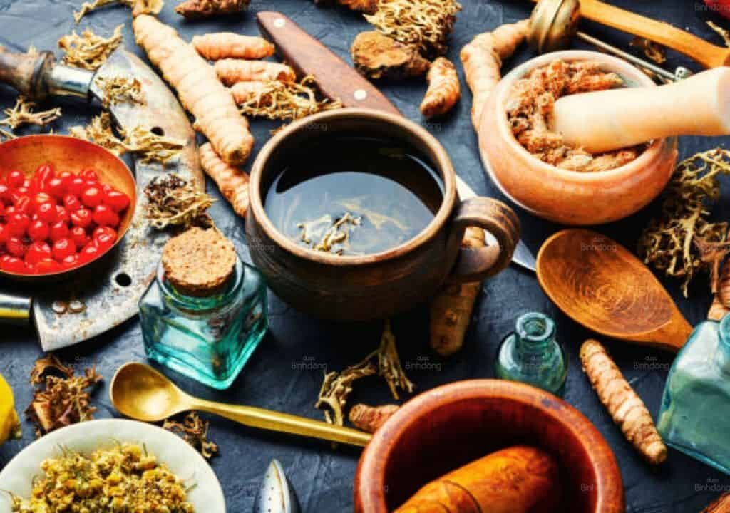 Hình ảnh về các vị thuốc qua lâu