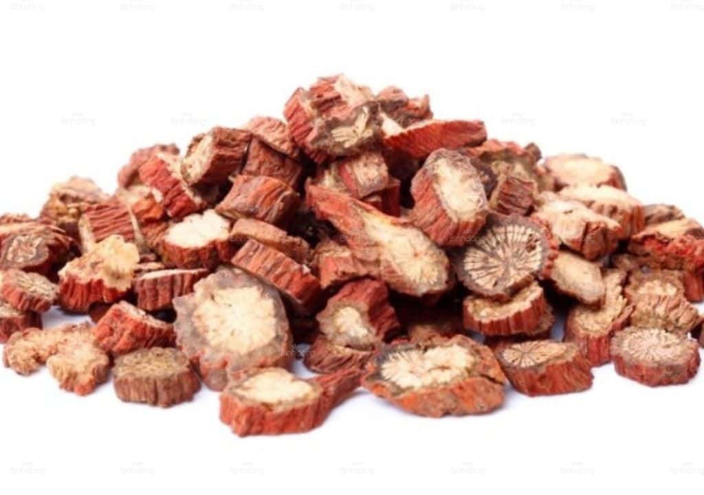 Hình ảnh về vị thuốc đan sâm sau khi được bào chế