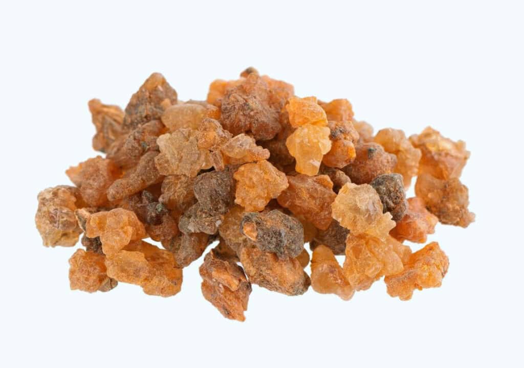 Hình ảnh mộc dược sau khi bào chế xong