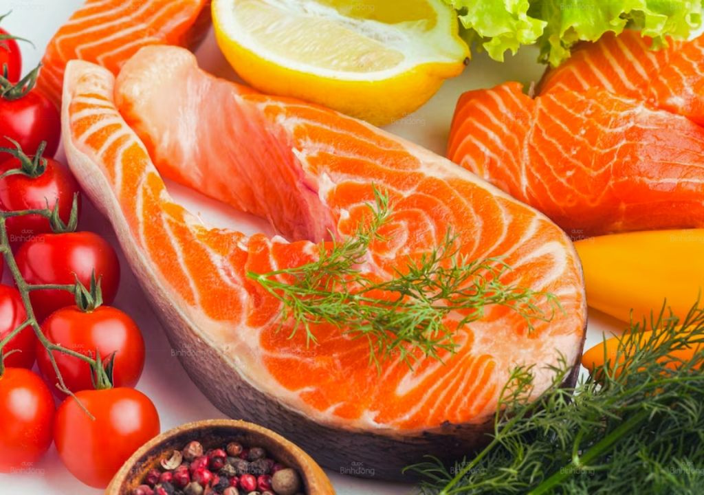 Hình ảnh về cá hồi tốt cho phụ nữ