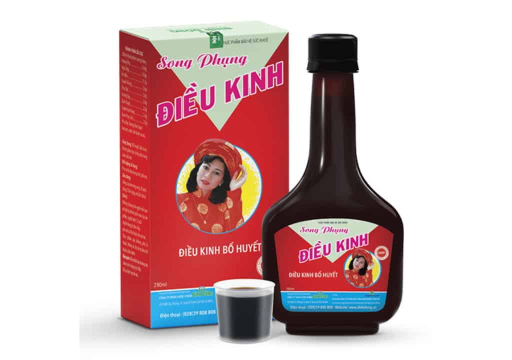 Hình ảnh về thực phẩm điều hòa kinh nguyệt Song phụng điều kinh