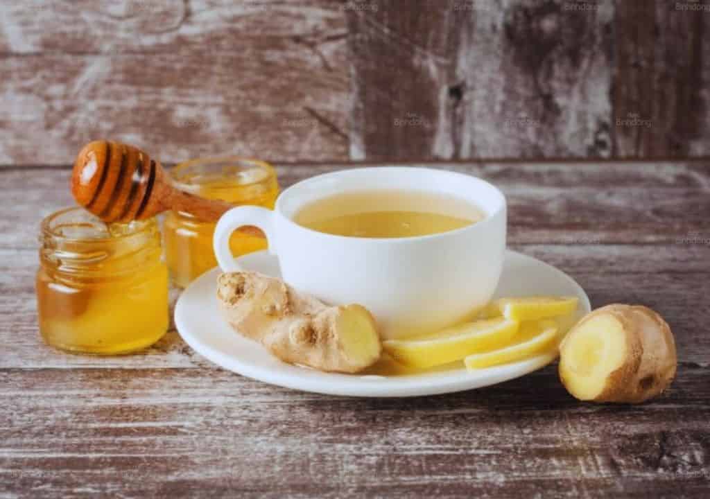 Hình ảnh về trà gừng tốt cho phụ nữ vào ngày đến tháng