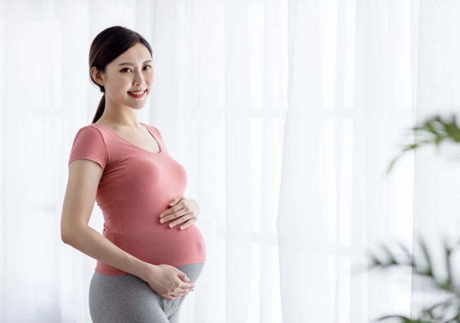 Hình ảnh một người phụ nữ đang mang thai