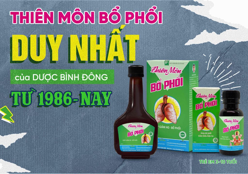 Thiên Môn Bổ Phổi duy nhất của Dược Bình Đông