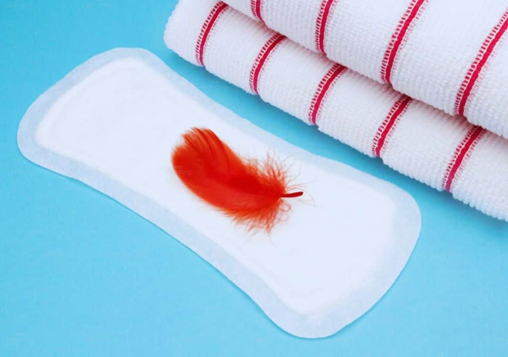 Hình ảnh về kinh nguyệt ra ít ở người phụ nữ