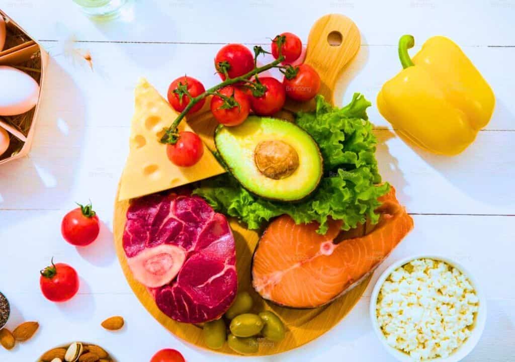 Hình ảnh các món ăn bổ gan điều trị nóng trong người nổi mụn