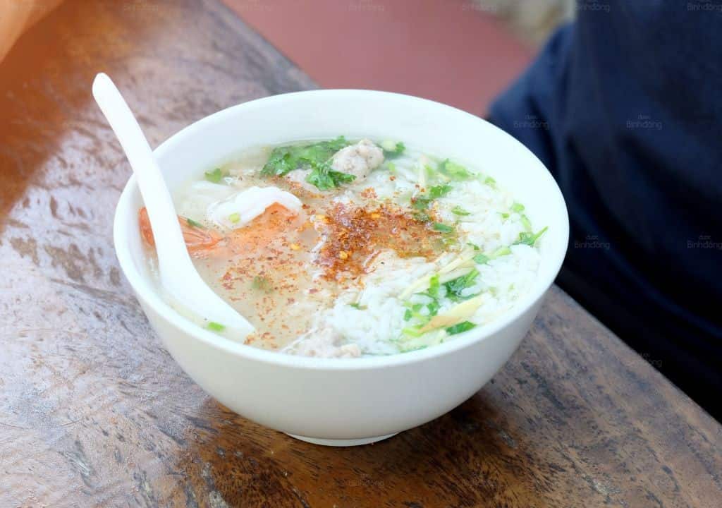 Hình ảnh về món cháo thức ăn giảm ho tiêu đờm