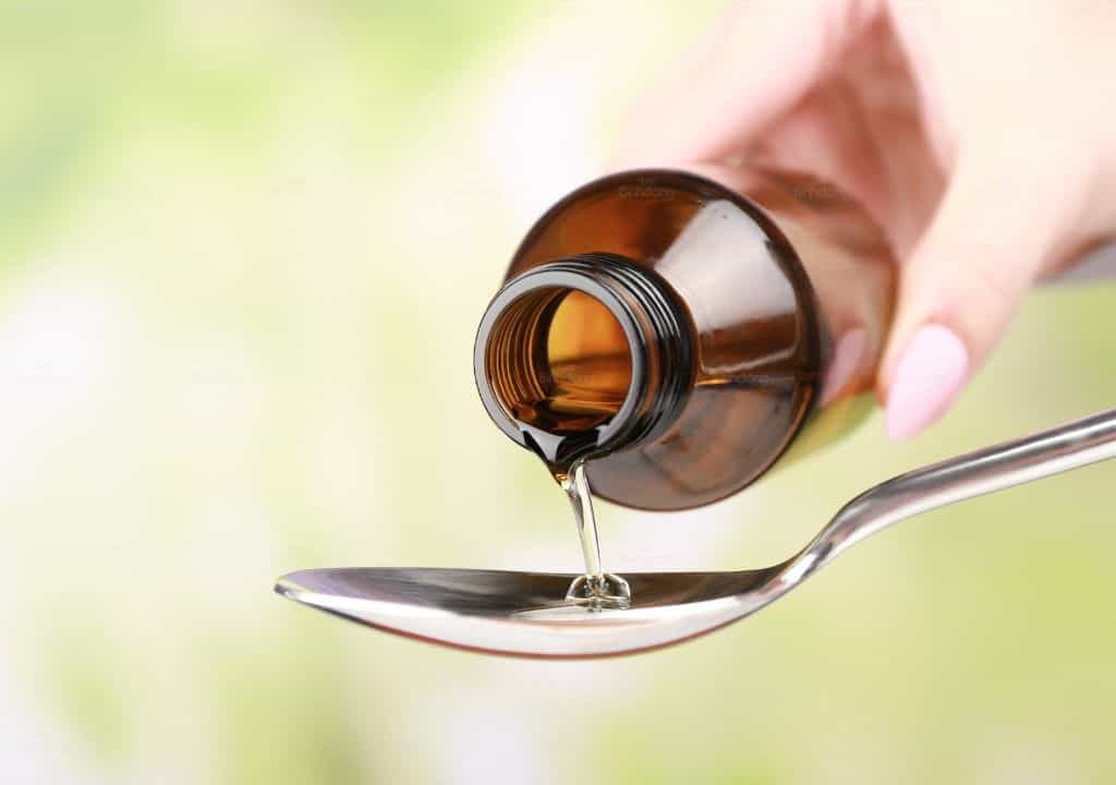 Hình ảnh về thuốc long đờm dạng nước