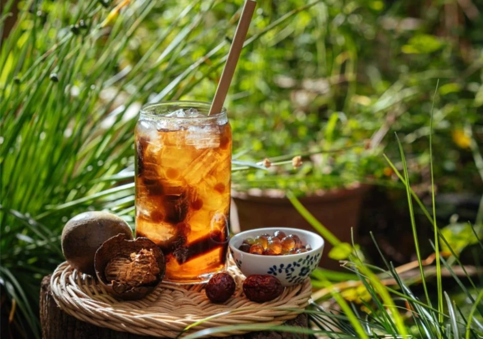 Hình ảnh về trà bí đao giải độc gan hiệu quả