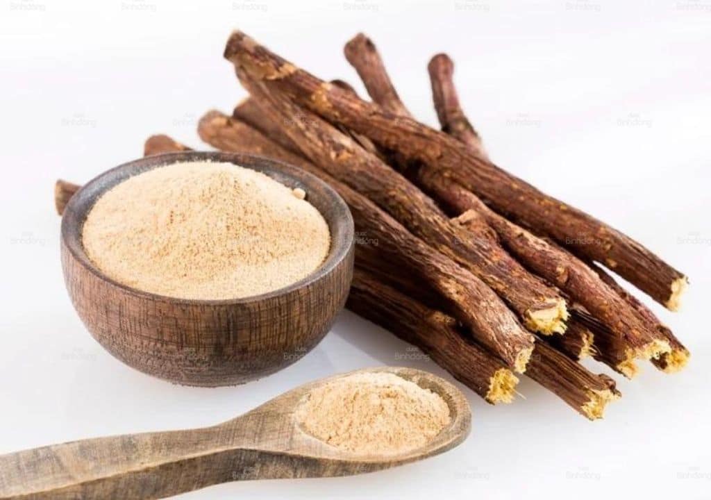 Hình ảnh về cây thuốc bổ phổi cam thảo