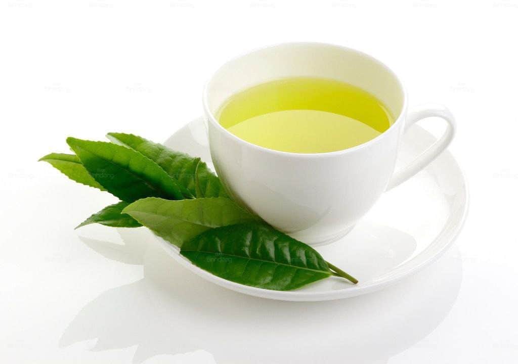 Hình ảnh về trà xanh thức uống giúp giải độc gan