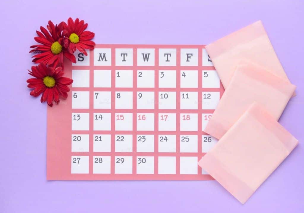 Hình ảnh về chu kỳ kinh nguyệt ở phụ nữ