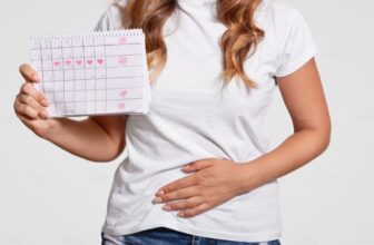 Hình ảnh người phụ nữ đang bị chu kỳ kinh nguyệt không đều