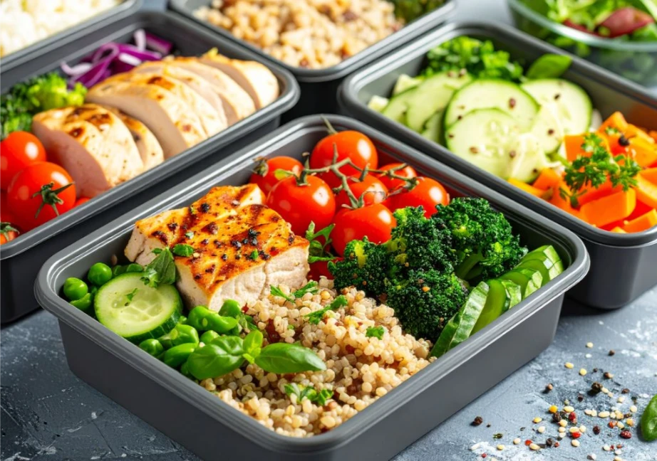 Bữa ăn giàu dinh dưỡng và cân bằng