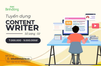 DBĐ| TUYỂN DỤNG| CONTENT WRITER