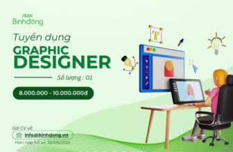 DBĐ| TUYỂN DỤNG| GRAPHIC DESIGNER