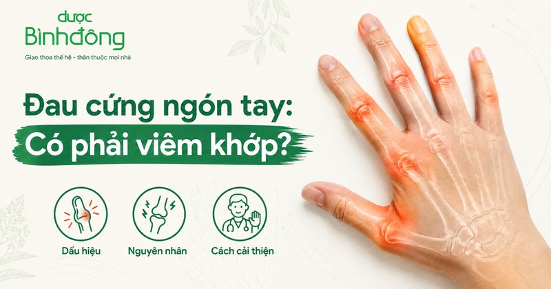 Viêm khớp ngón tay thumbnail