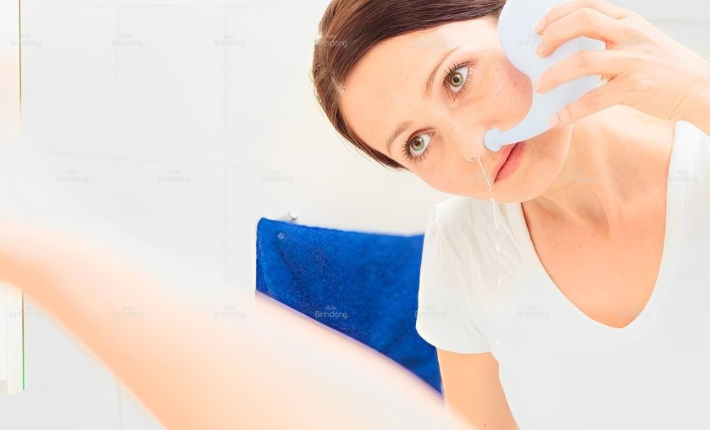 Rửa mũi 1 lần/ngày trước khi ngủ.