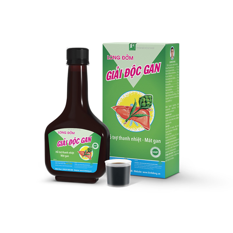 Long Đởm Giải Độc Gan thanh nhiệt, giải độc, tăng cường chức năng gan
