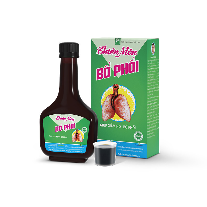 Thiên Môn Bổ Phổi Bình Đông hỗ trợ giúp bổ phổi, giảm ho hiệu quả
