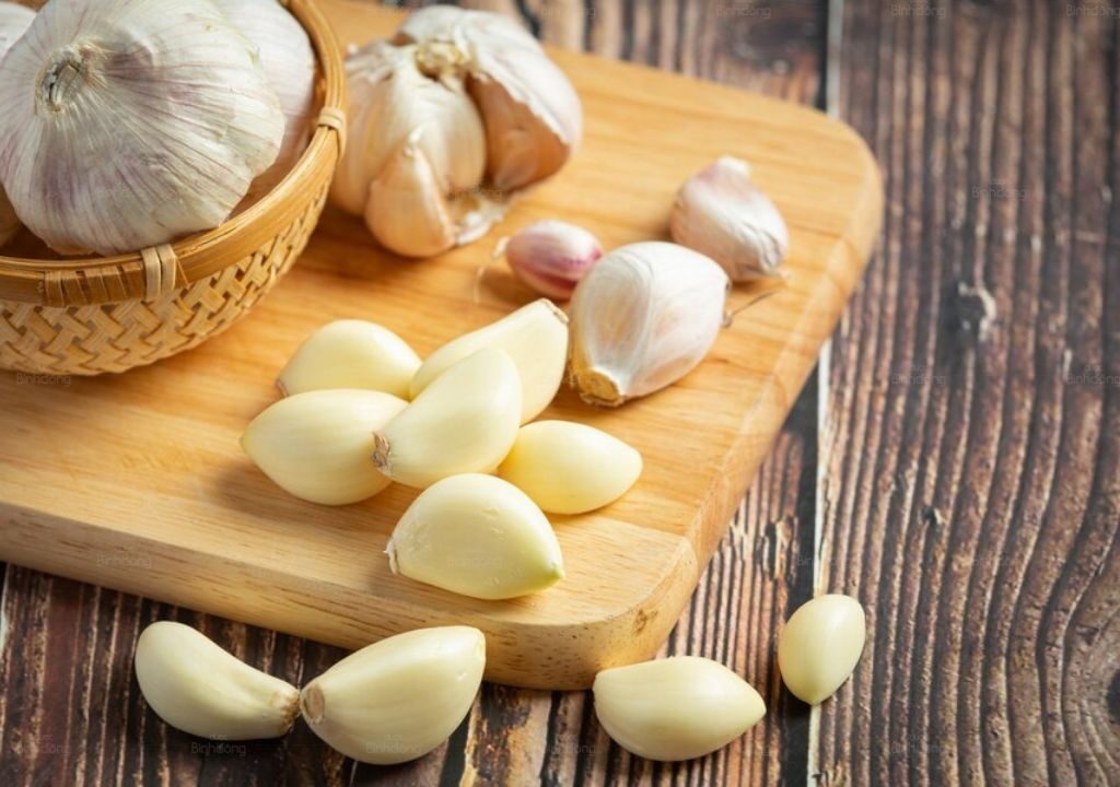 Hình chụp về tỏi hỗ trợ điều trị ho hiệu quả