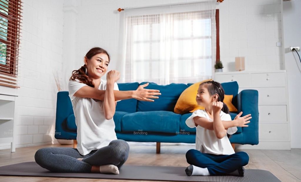 Tập thể dục giúp nâng cao sức khỏe, tăng cường đề kháng