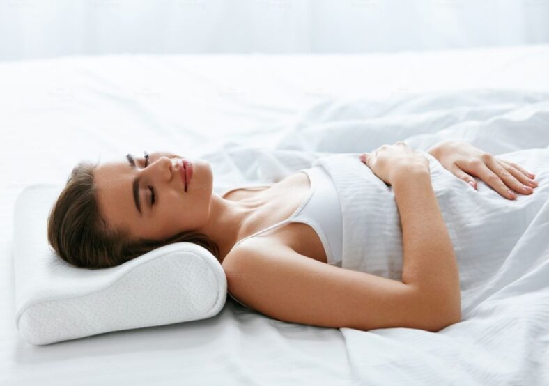 Người phụ nữ đang ngủ ngon
