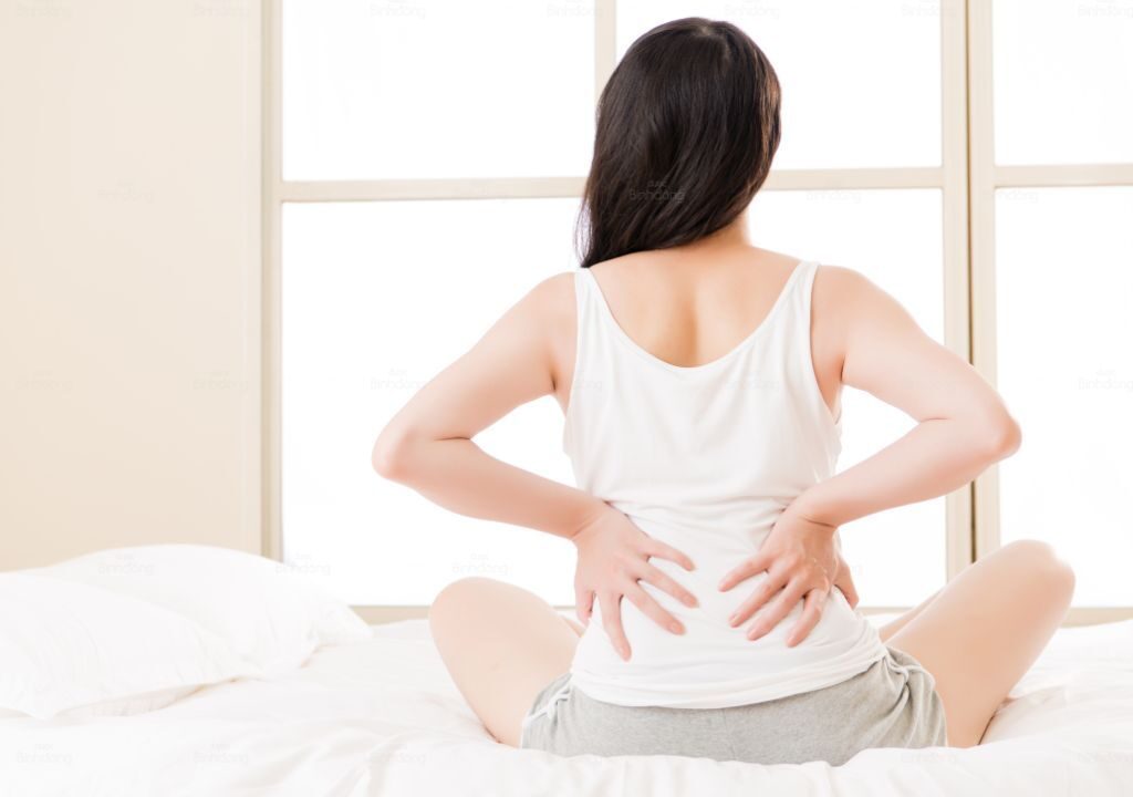 Tình trạng đau lưng khi đến tháng