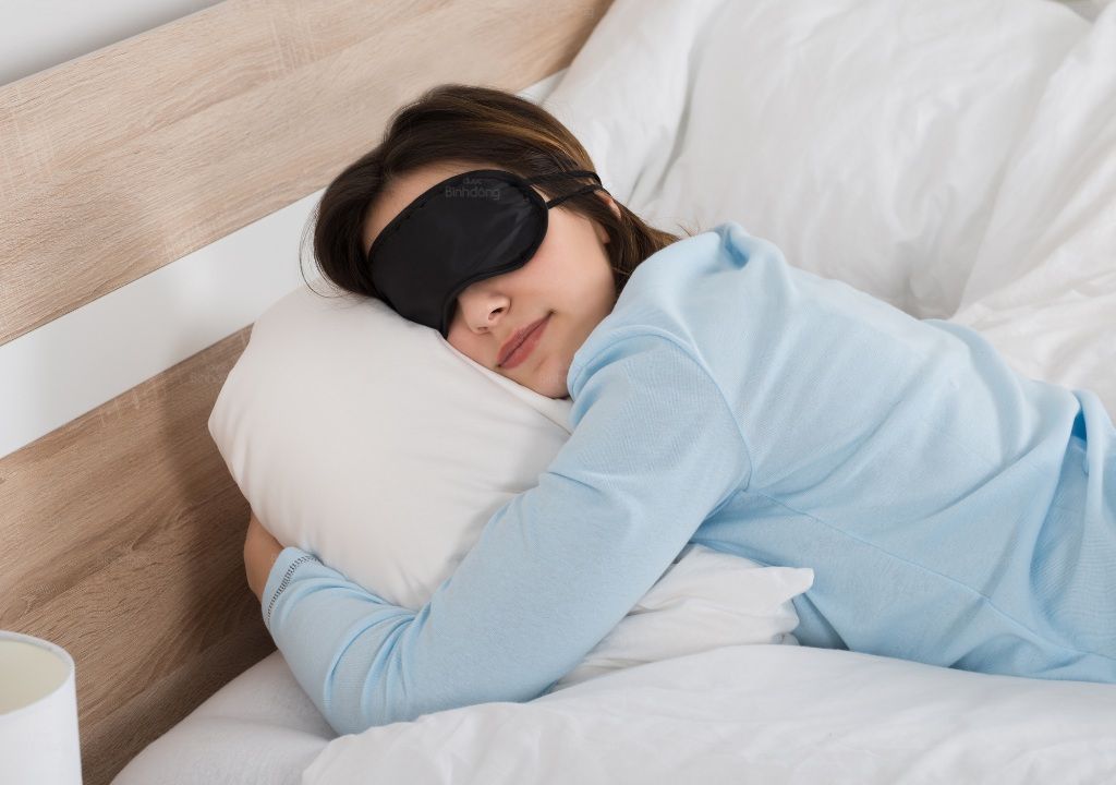 Người phụ nữ đang ngủ