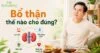 Thumbnail bổ thận với người đàn ông đau lưng và minh họa chức năng của thận