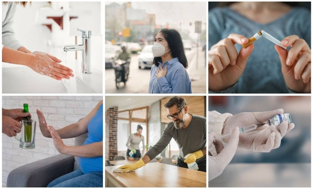 Các biện pháp giúp giảm nguy cơ mắc viêm phổi do virus