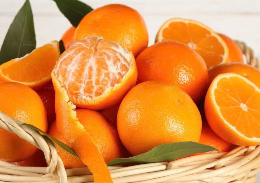 Ảnh chụp trái cây giàu vitamin C