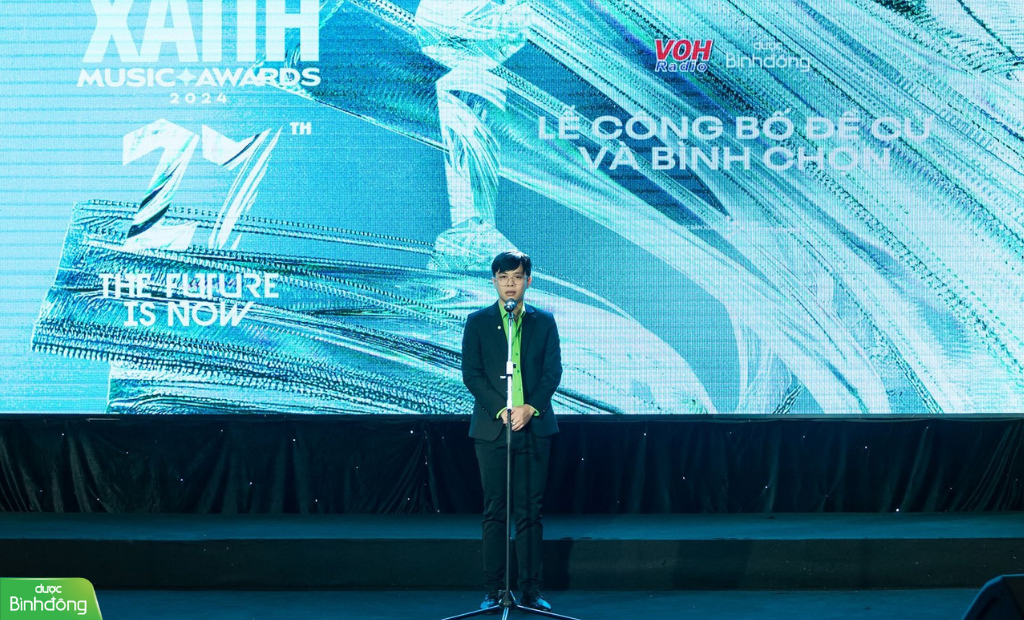 Đại diện nhà tài trợ Dược Bình Đông, ông Nguyễn Thanh Tuấn, Giám đốc kinh doanh Công ty TNHH Dược phẩm Bình Đông