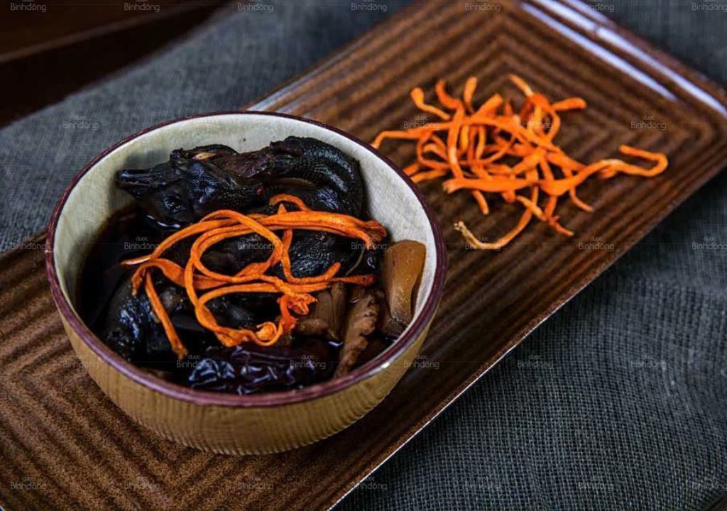 Ảnh chụp Món ngon bổ dưỡng từ Hạ thảo đông trùng