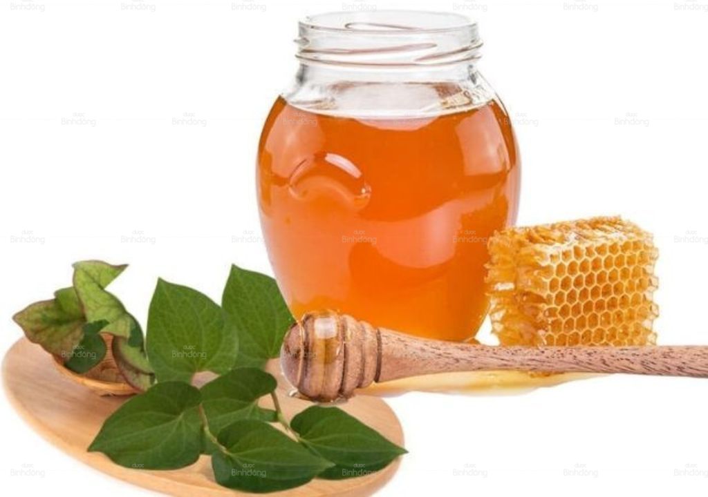 Ảnh chụp Siro Diếp cá với Mật ong