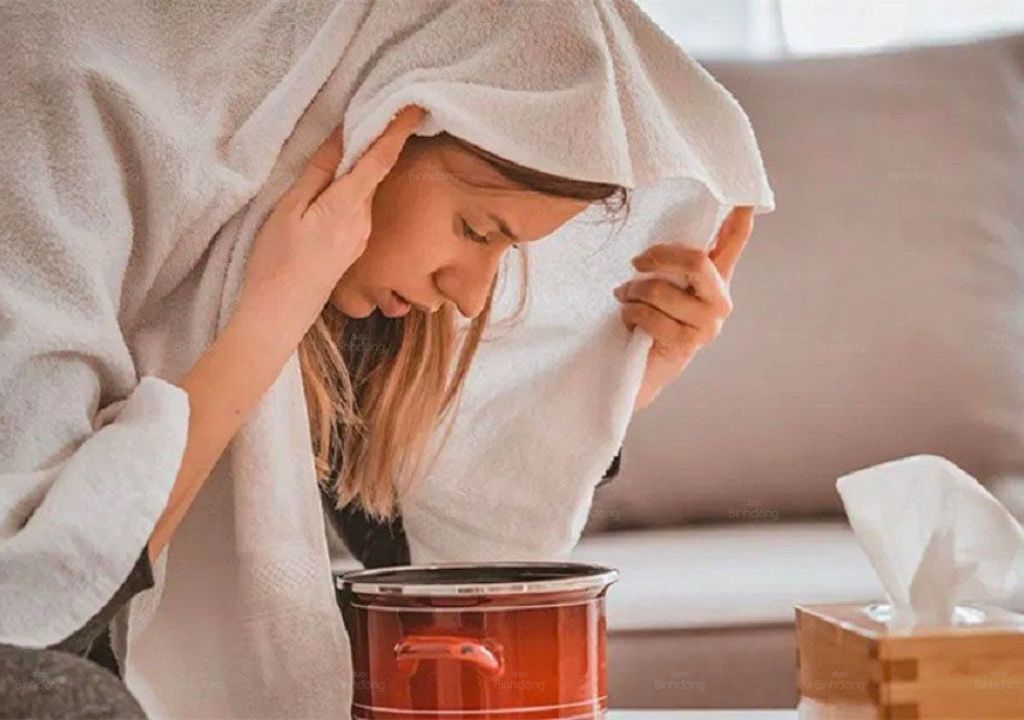 Sử dụng dụng cụ phù hợp để xông hơi thảo dược