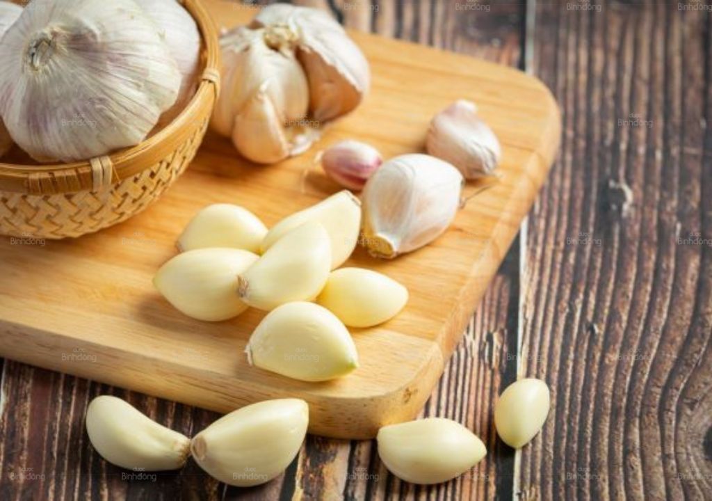 Hình chụp về Tỏi tốt cho gan